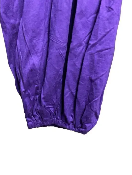 Rhea Purple Harem Pants + Crop Tank Set Boho Festival Bundle NWT + Flawed Top - Picture 3 of 9